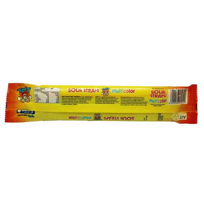 TNT Sour Straps Mutlicolor 18 Pack 57g