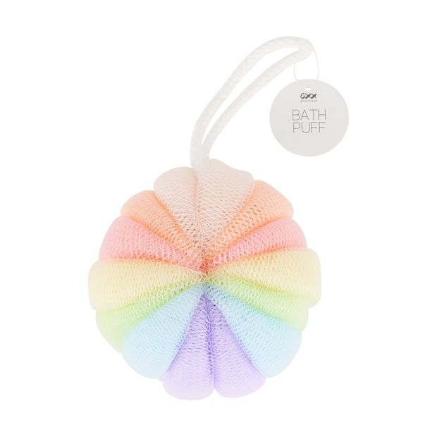 Bath Puff, Rainbow Swirl - OXX Bodycare