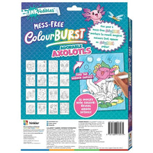 INKredibles Mess-Free ColourBurst: Adorable Axolotls Activity Kit - Book