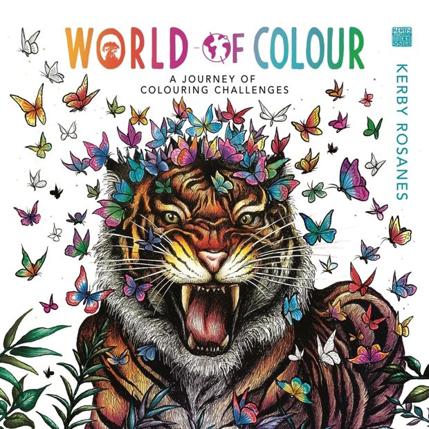 World of Colour: A Journey of Colouring Challenges by Kerby Rosanes - Book