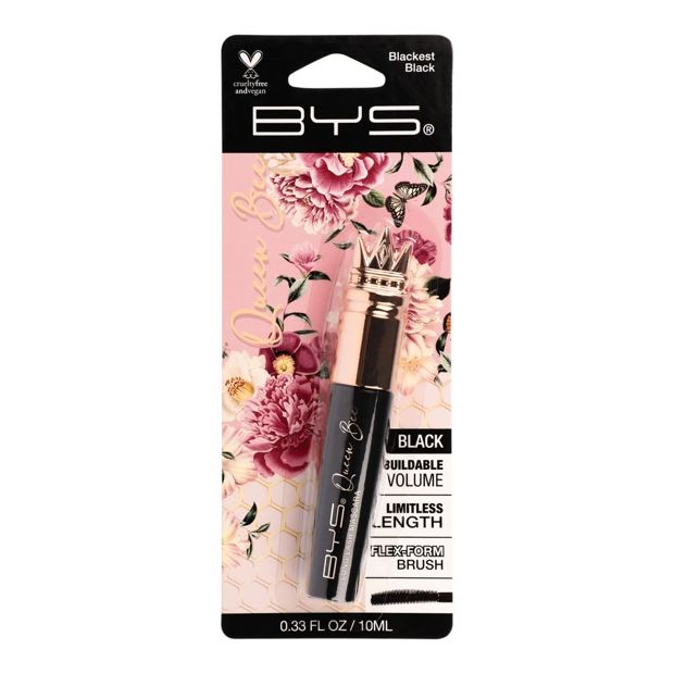 BYS Queen Bee Long Lash Mascara - Blackest Black