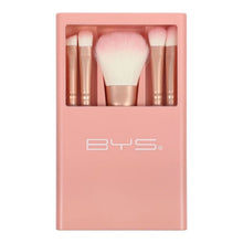 BYS Queen Bee 5 Piece Makeup Brush Kit - Rose Gold