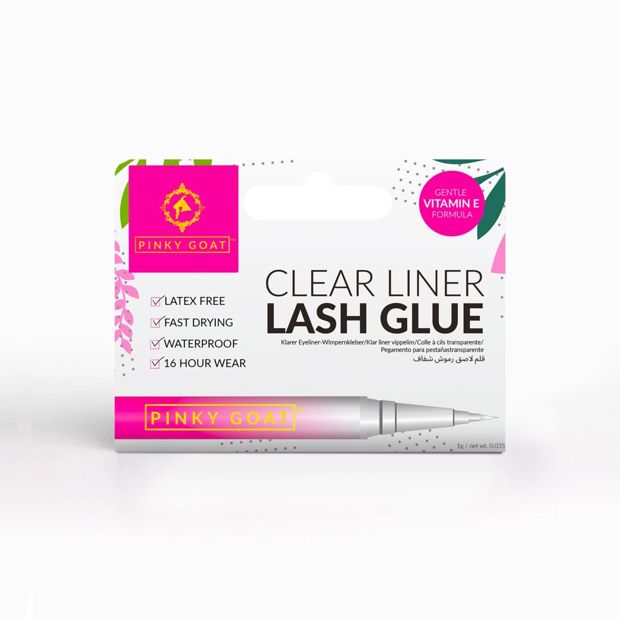Pinky Goat Liner Lash Glue - Clear