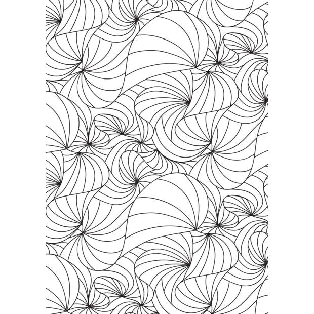Colour-Your-Own Serenity Mindful Poster Art - Book