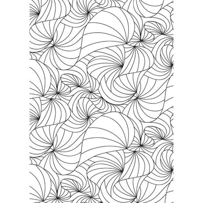 Colour-Your-Own Serenity Mindful Poster Art - Book
