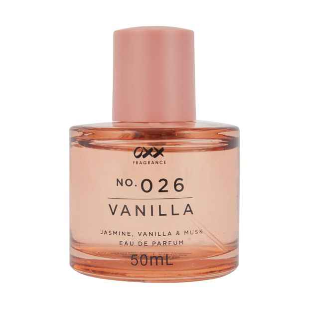 No. 026 Vanilla Eau De Parfum 50ml, Jasmine, Vanilla and Musk - OXX Fragrance