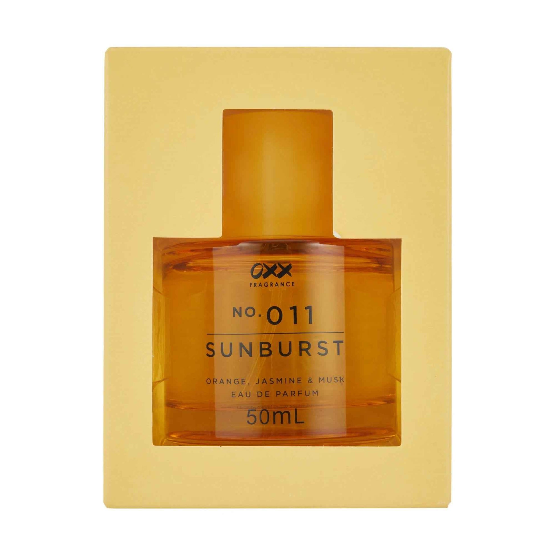 OXX Fragrance No. 011 Sunburst Eau De Parfum 50ml - Orange, Jasmine and Musk
