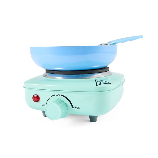 Mini Hot Plate, Blue - Anko