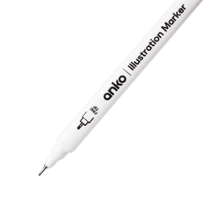 28 Pack Illustration Marker Set - Anko