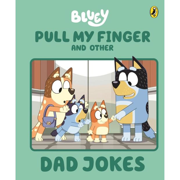Bluey: Pull My Finger and Other Dad Jokes - Book