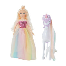 5 Piece Fashion Doll Unicorn Fantasy Set