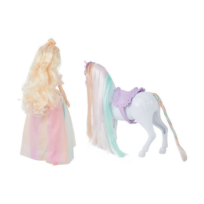 5 Piece Fashion Doll Unicorn Fantasy Set