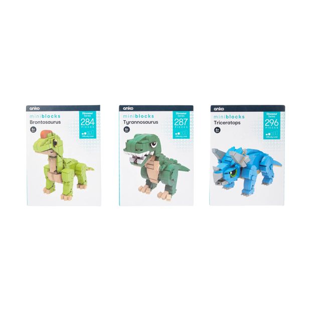 Mini Blocks Dinosaurs Series: Dinosaur - Assorted