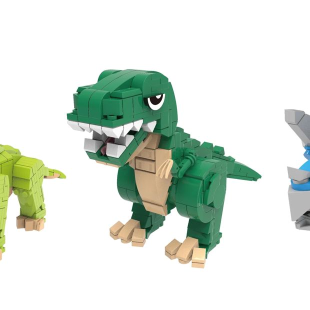 Mini Blocks Dinosaurs Series: Dinosaur - Assorted
