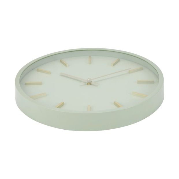 Sage and Gold Look Clock - Anko