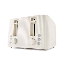 4 Slice Toaster Linear, Off White - Anko