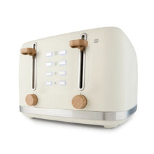 4 Slice Toaster, Off White - Anko