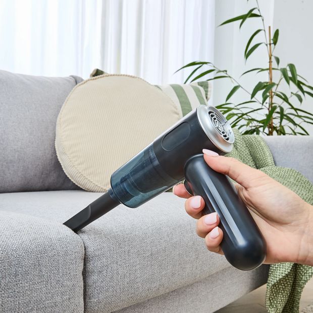 Mini Vacuum Cleaner, Black - Anko