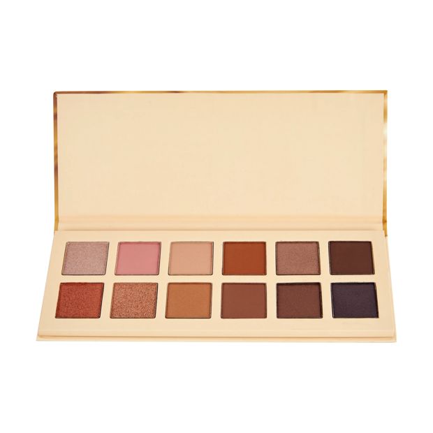 12 Shades Eyeshadow Palette, Latte Love - OXX Cosmetics