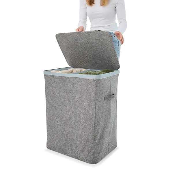 Dual Section Laundry Hamper - Anko