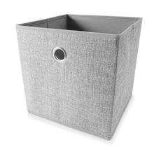 Collapsible Storage Cube, Grey - Anko