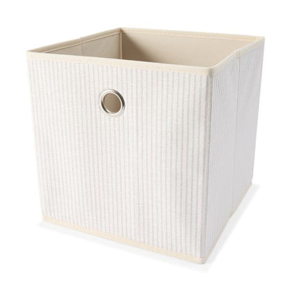 Collapsible Storage Cube, Stripe - Anko