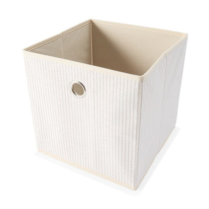 Collapsible Storage Cube, Stripe - Anko