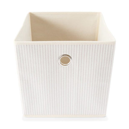 Collapsible Storage Cube, Stripe - Anko