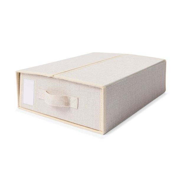 Bed Linen Box, Beige - Anko