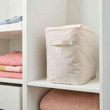 Linen Look Tall Narrow Organiser, Beige - Anko