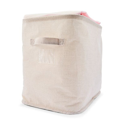 Linen Look Tall Narrow Organiser, Beige - Anko