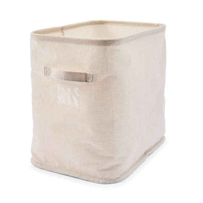 Linen Look Tall Narrow Organiser, Beige - Anko