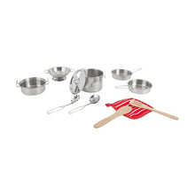 11 Piece Metal Cookware Playset