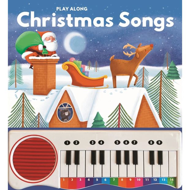 Play Along Christmas Songs Piano Book
