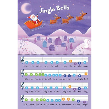 Play Along Christmas Songs Piano Book