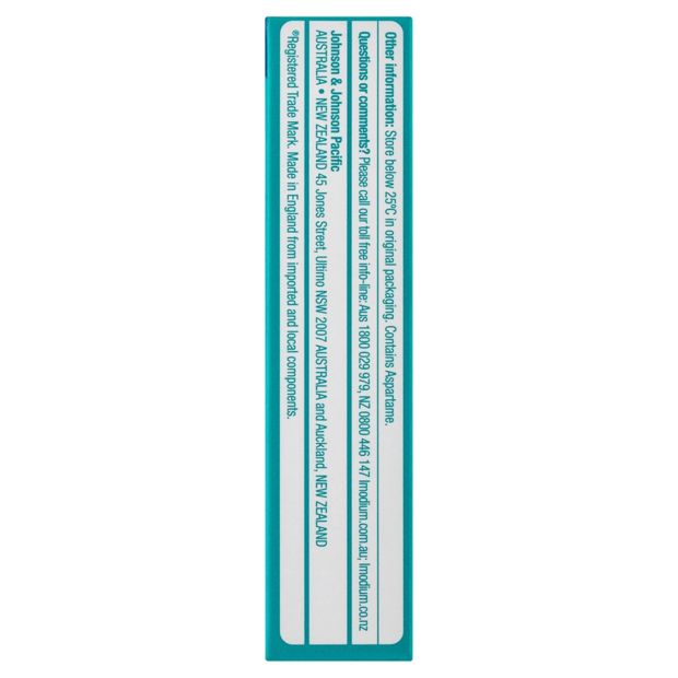 6 Pack Imodium Zapid Diarrhoea Relief Dissolving Tablets 2mg