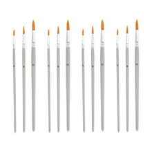 12 Piece Brush Set, Round - Anko