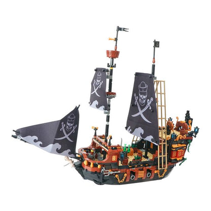 1234 Piece Mini Blocks Vehicle Series: Pirate Ship - Anko