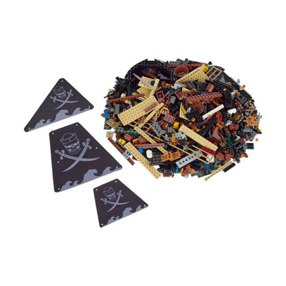 1234 Piece Mini Blocks Vehicle Series: Pirate Ship - Anko