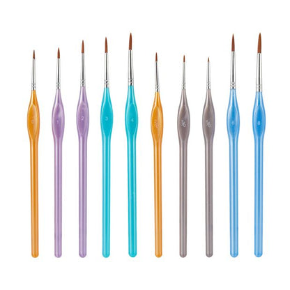 10 Piece Detail Brush Set - Anko