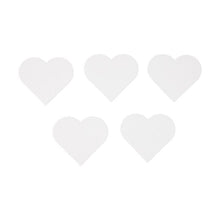 5 Pack Magnetic Canvas Board, Heart - Anko