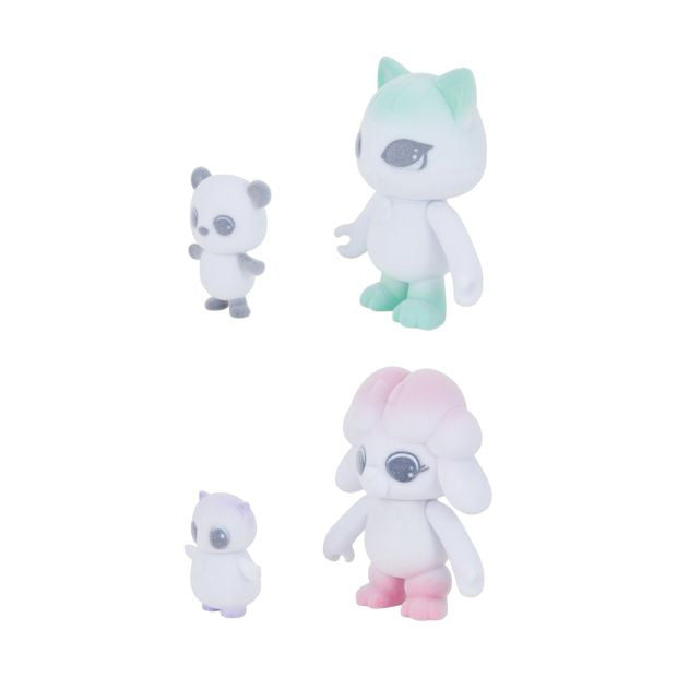 Friendship Village Create Your Own Flocked Character Set, Assorted - Anko