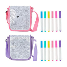 Colour Your Own Messenger Bag Colouring Set, Assorted - Anko