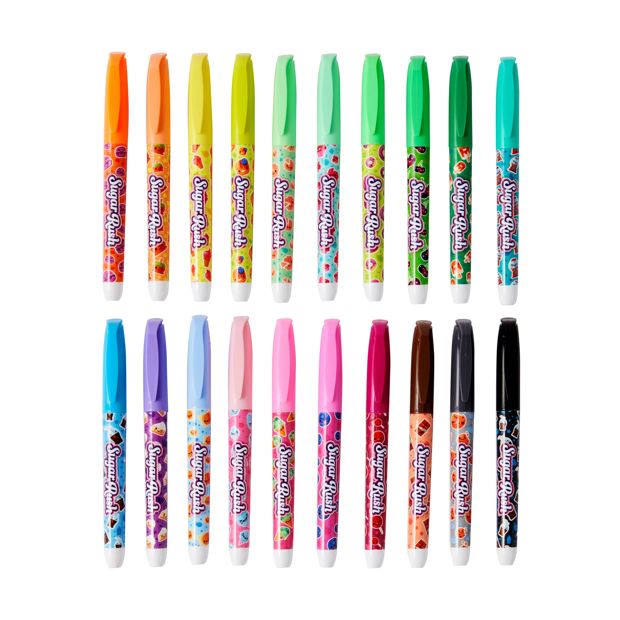 20 Pack Scentos Sugar Rush Scented Markers