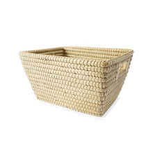 Rectangle Coil Basket, Natural - Anko