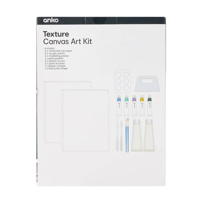 Texture Canvas Art Kit - Anko