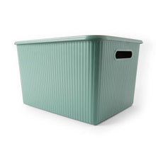 18L Ribbed Container, Green - Anko