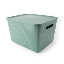 18L Ribbed Container, Green - Anko