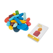 Wooden Stacking Stones Game