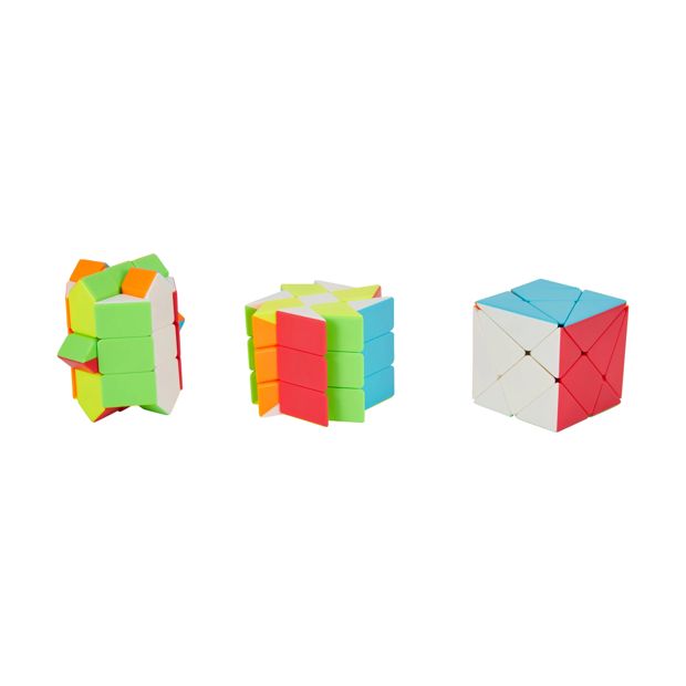 Set of 3 Cubed Puzzles